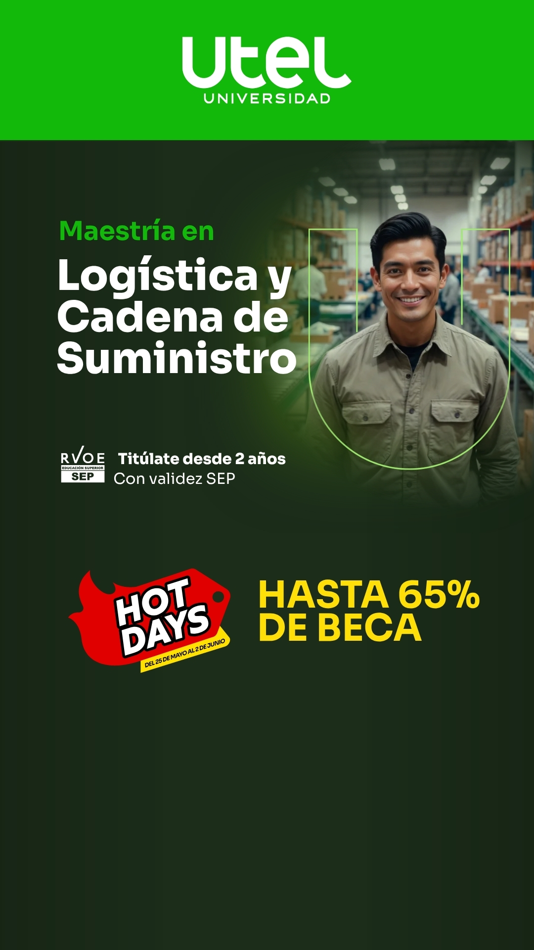 Utel Universidad Facebook ad