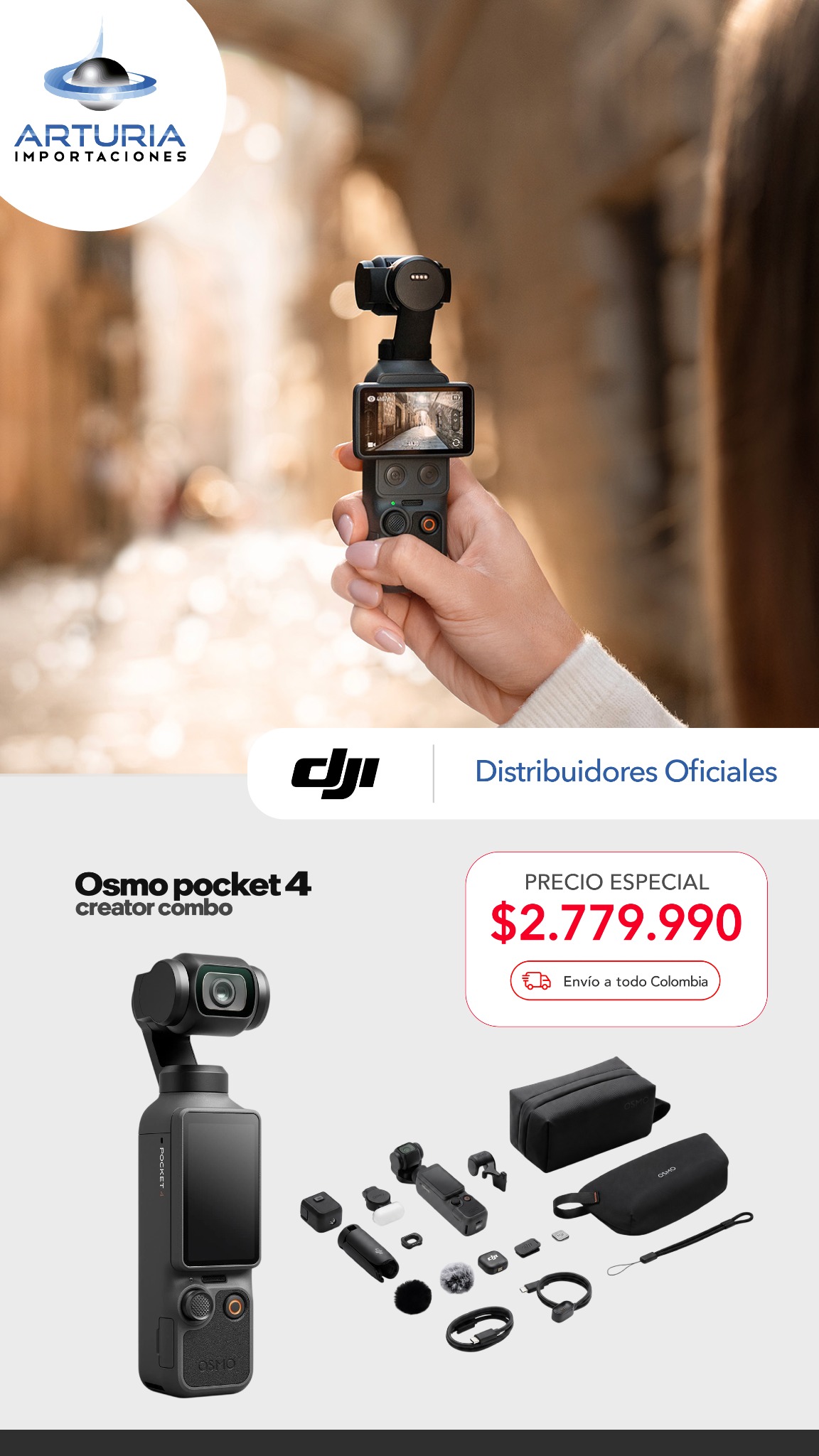 Importaciones Arturia Colombia Facebook ad: Chatea con nosotros