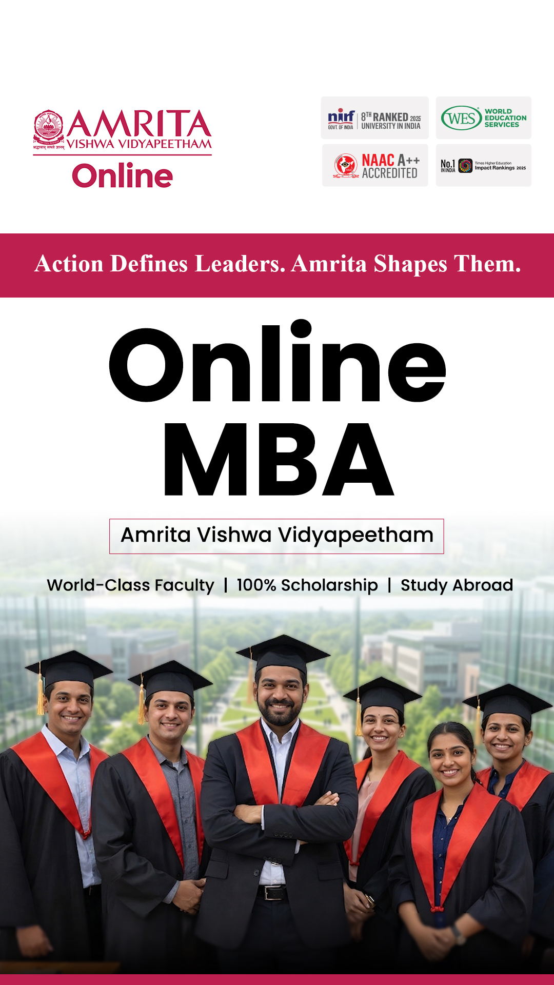 Amrita Online Facebook ad from May 4, 2026