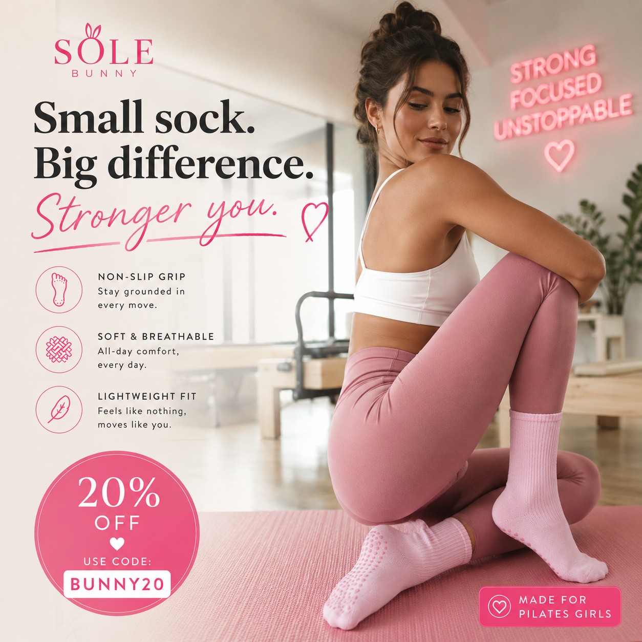 Sole Bunny Facebook ad