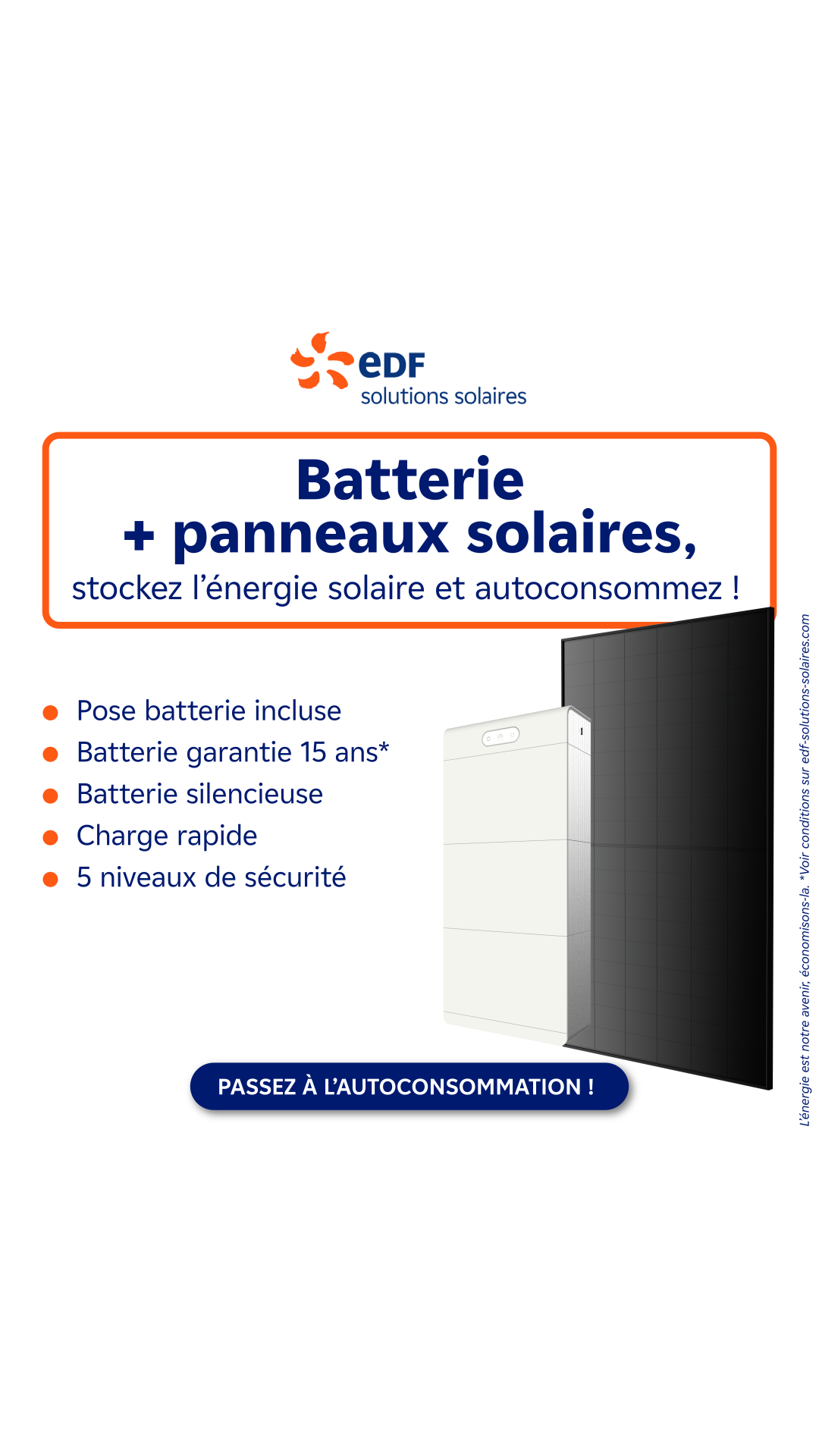 Mes offres EDF solutions solaires Facebook ad