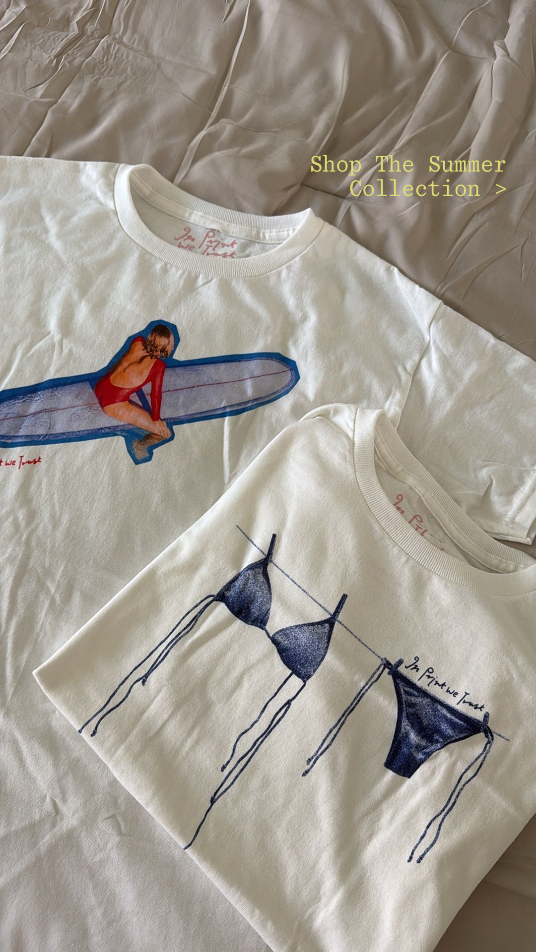 In Print We Trust Facebook ad: Just Restocked After 4 Months