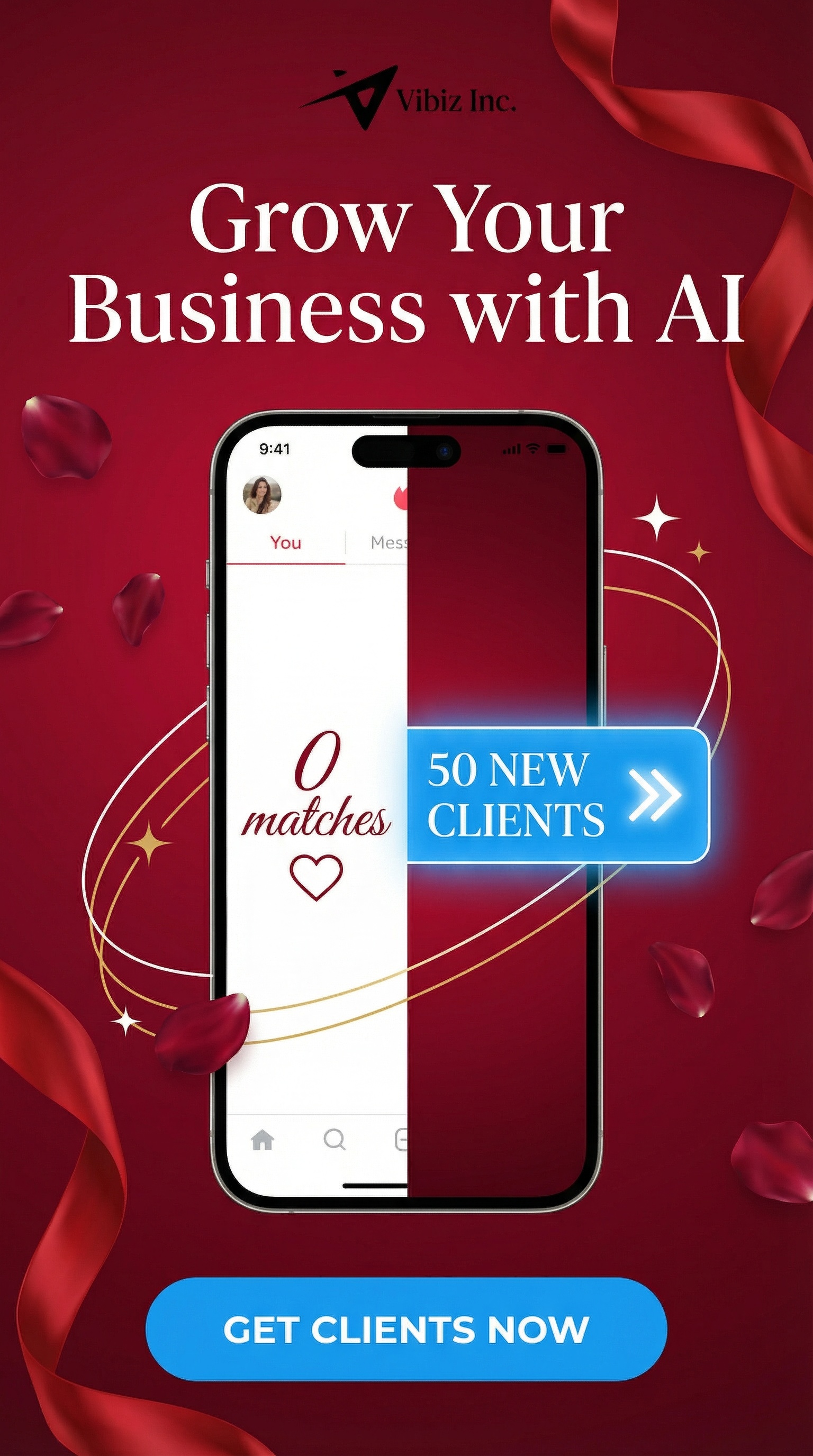 Vibiz Facebook ad