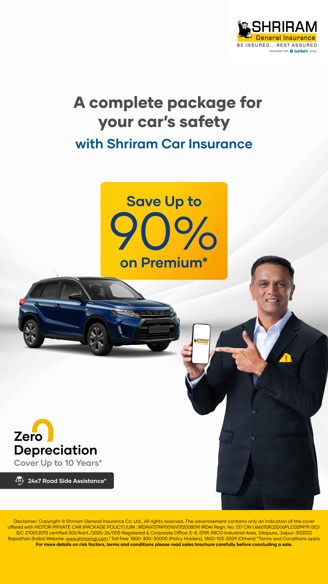 Shriram General Insurance Facebook ad
