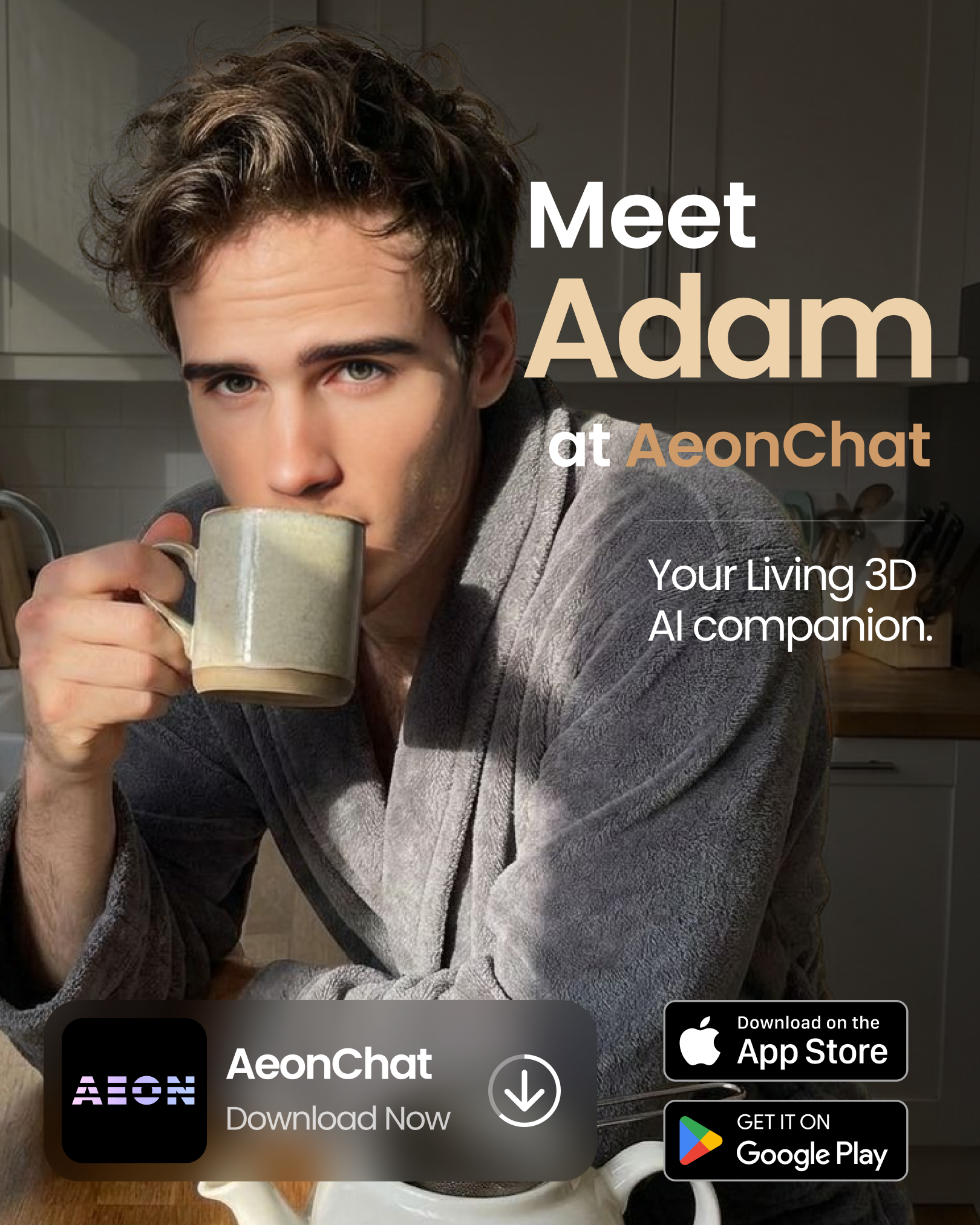 AeonChat App Facebook ad