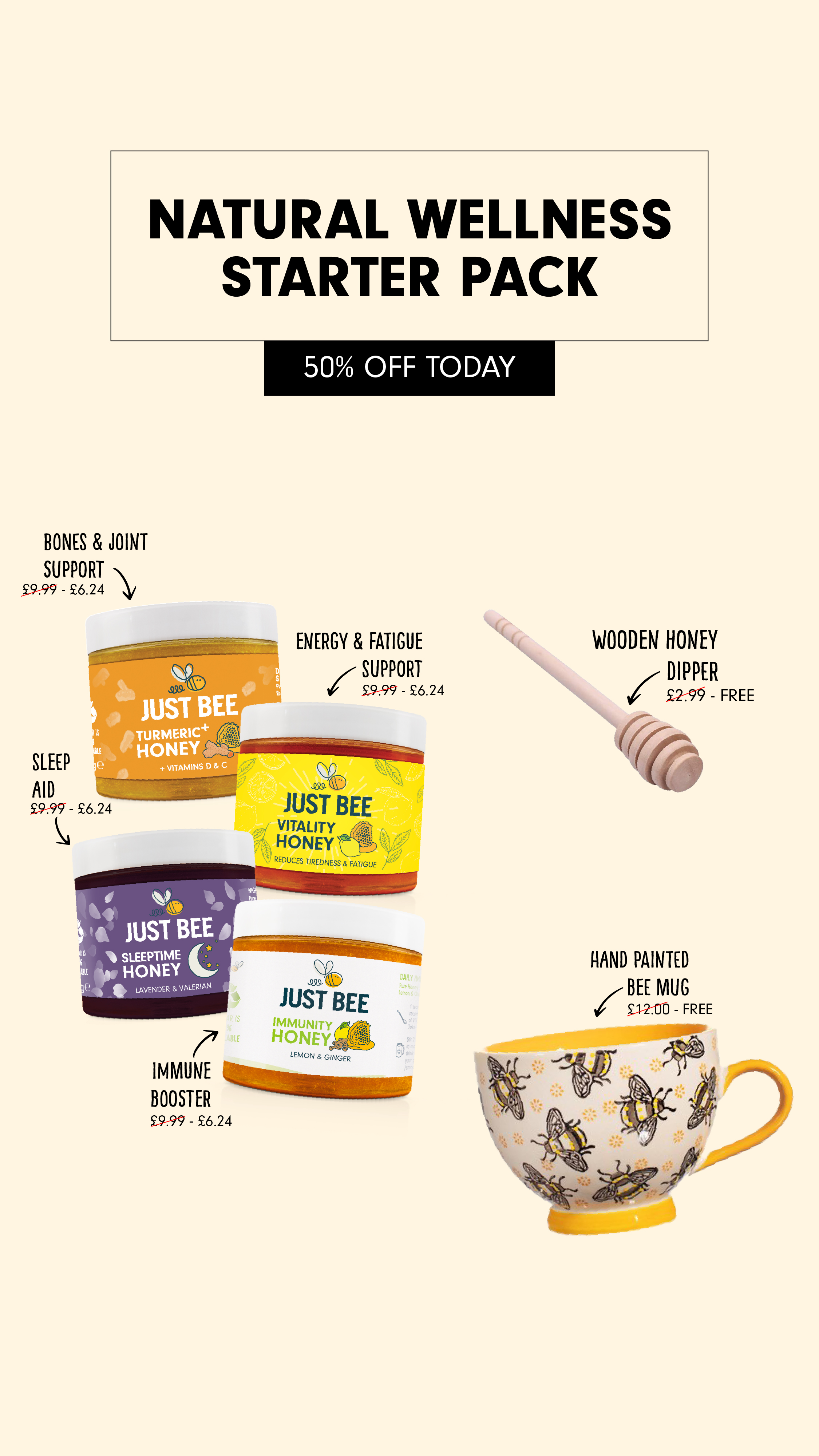 Just Bee Honey Facebook ad
