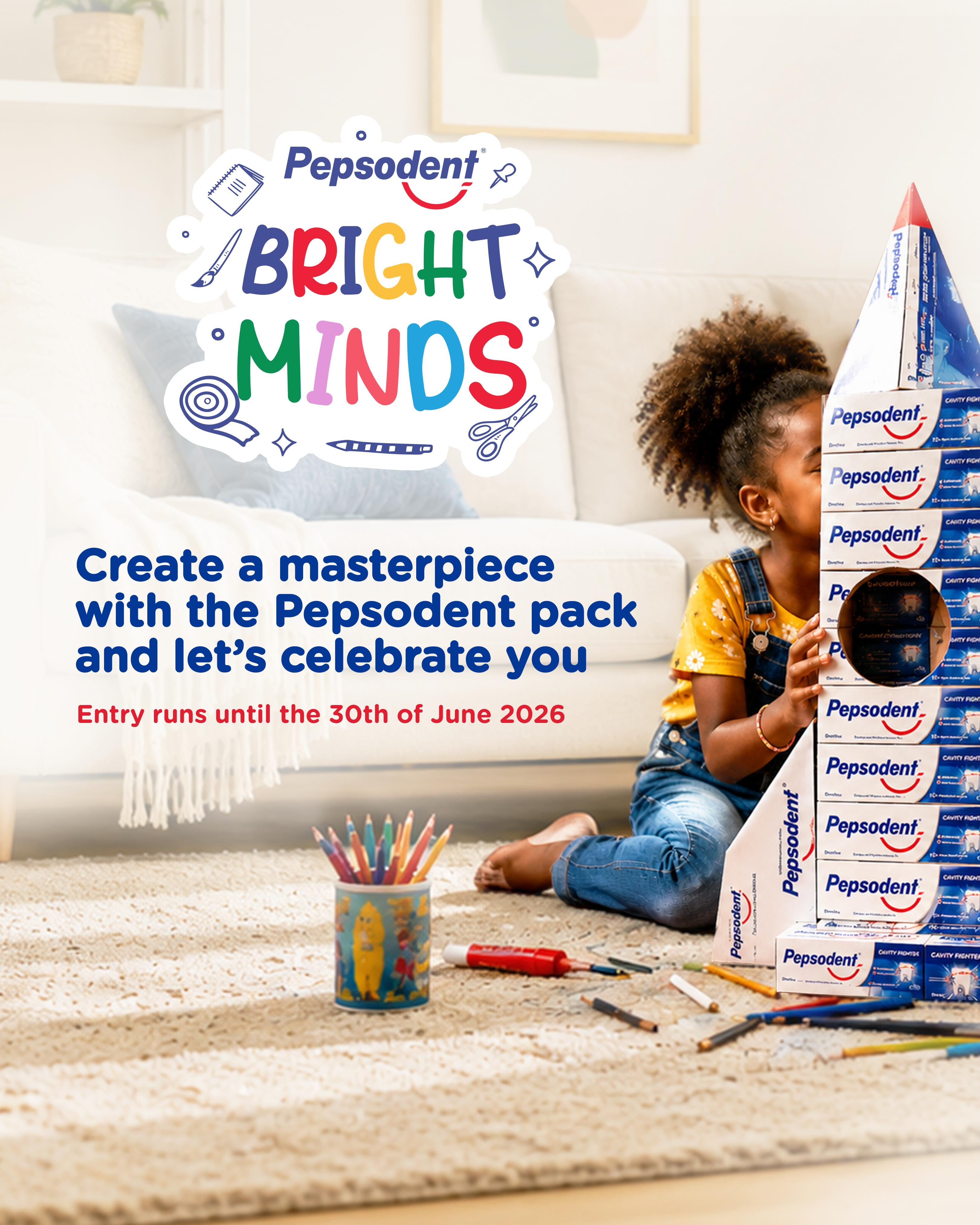 Pepsodent Facebook ad: Calling all Pepsodent Bright Minds!