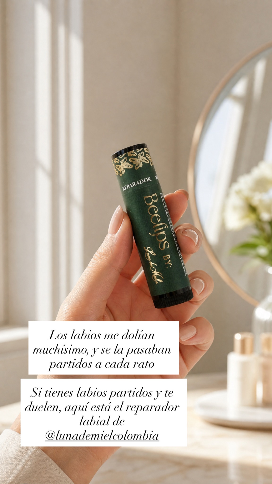 Luna de Miel Facebook ad: Reparador Labial