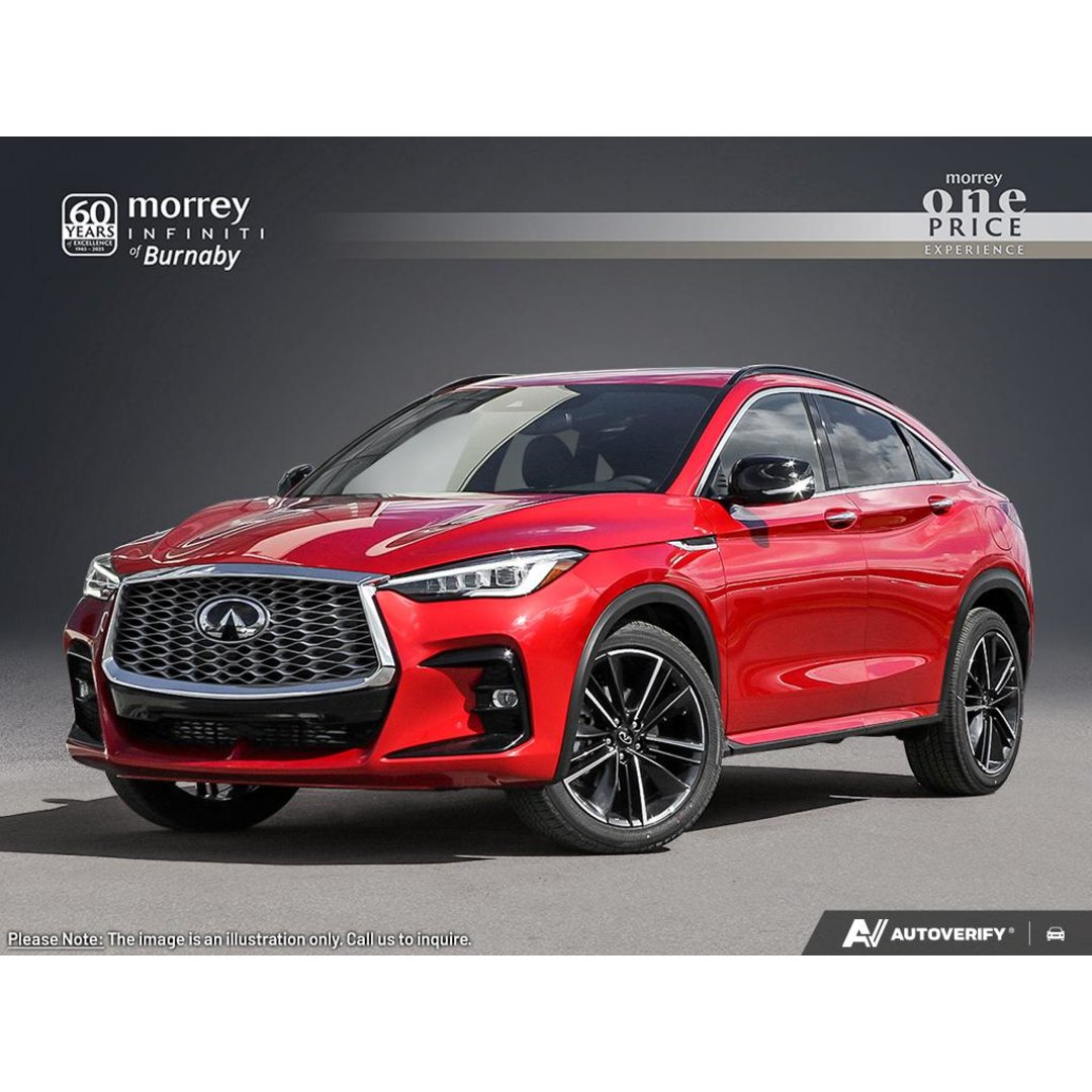 Morrey Infiniti Burnaby Facebook ad: USED / PRE-OWNED INFINITI VEHICLES