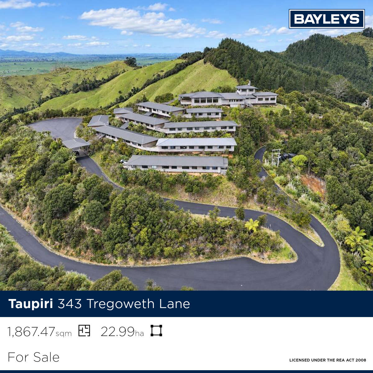 Bayleys Waikato Commercial Facebook ad: A landmark repositioning opportunity