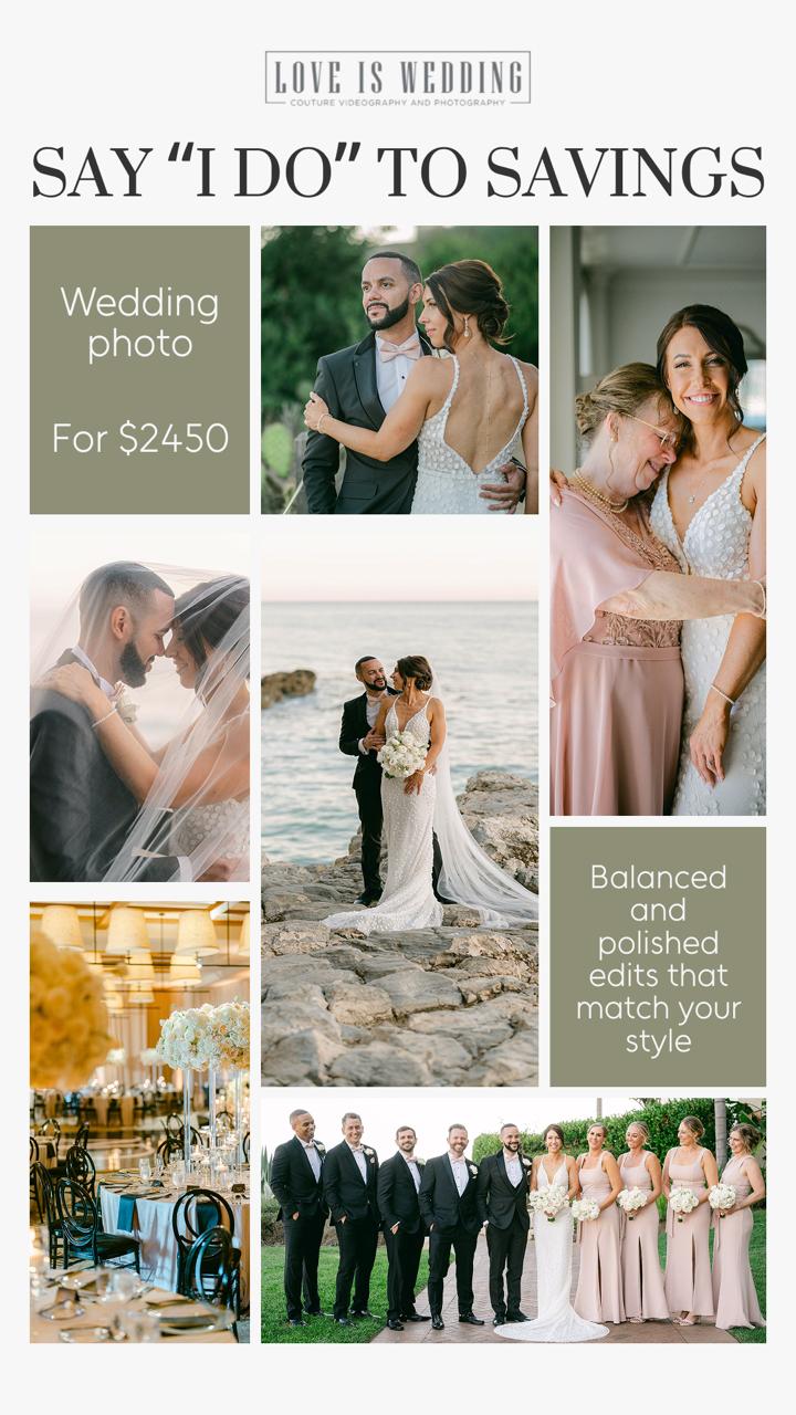 Love Is Wedding Videography and Photography Facebook ad