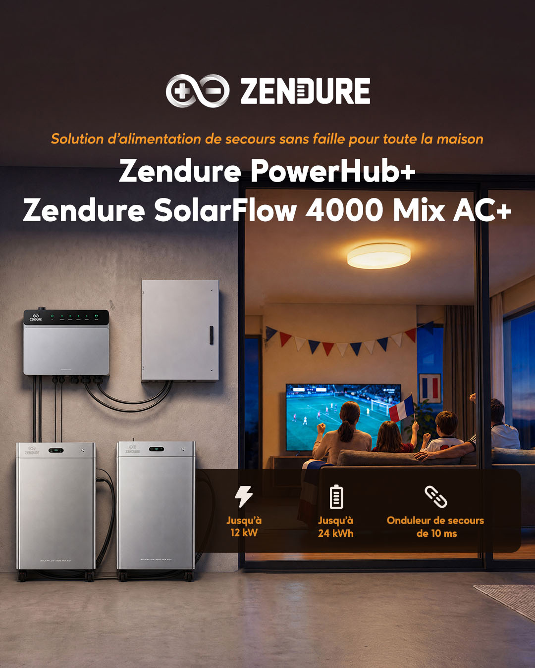 Zendure France Facebook ad
