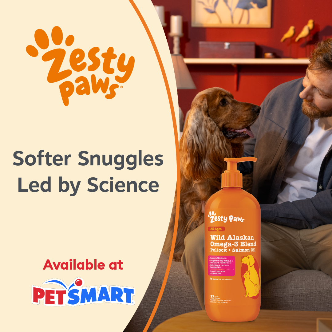 PetSmart Facebook ad: Omega Skin & Coat Support