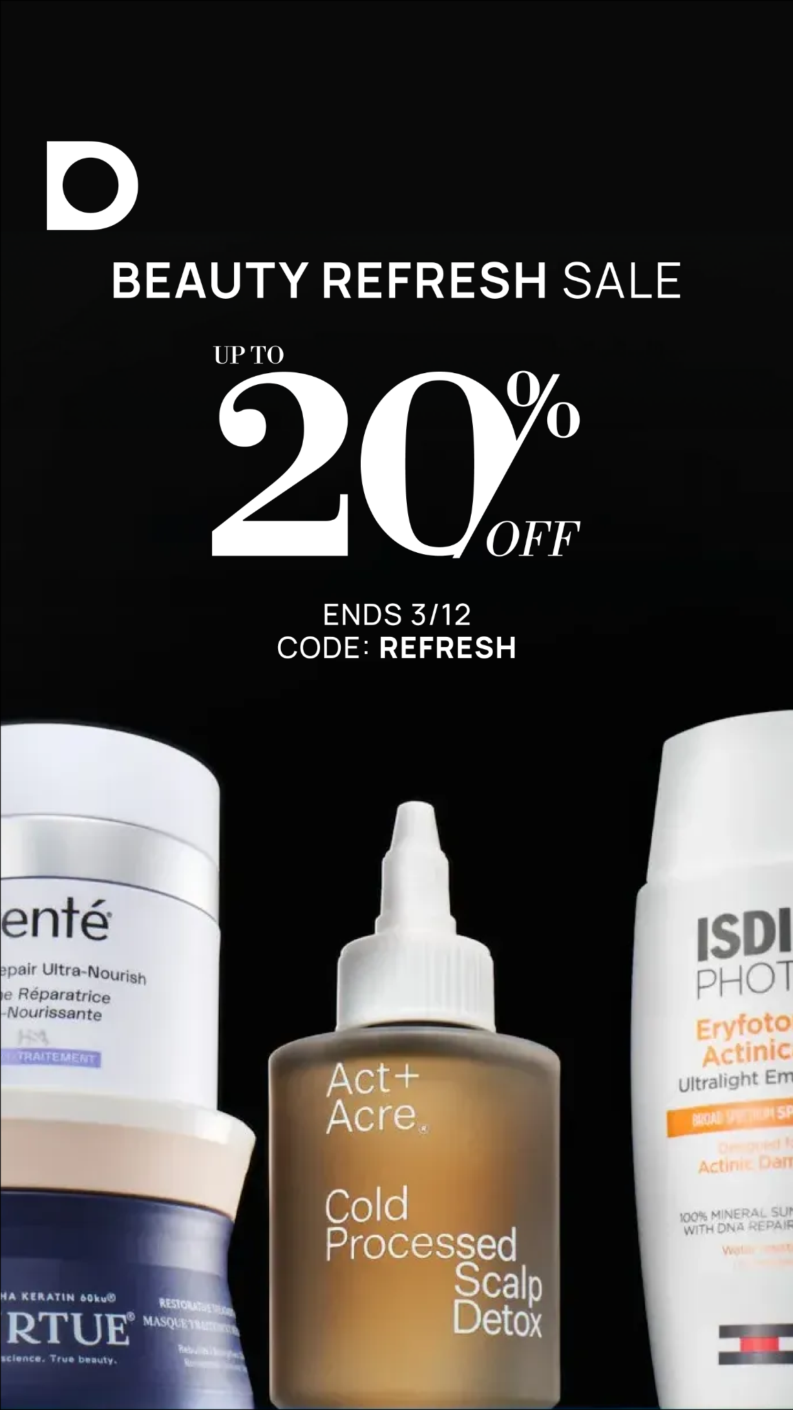 Dermstore Facebook ad