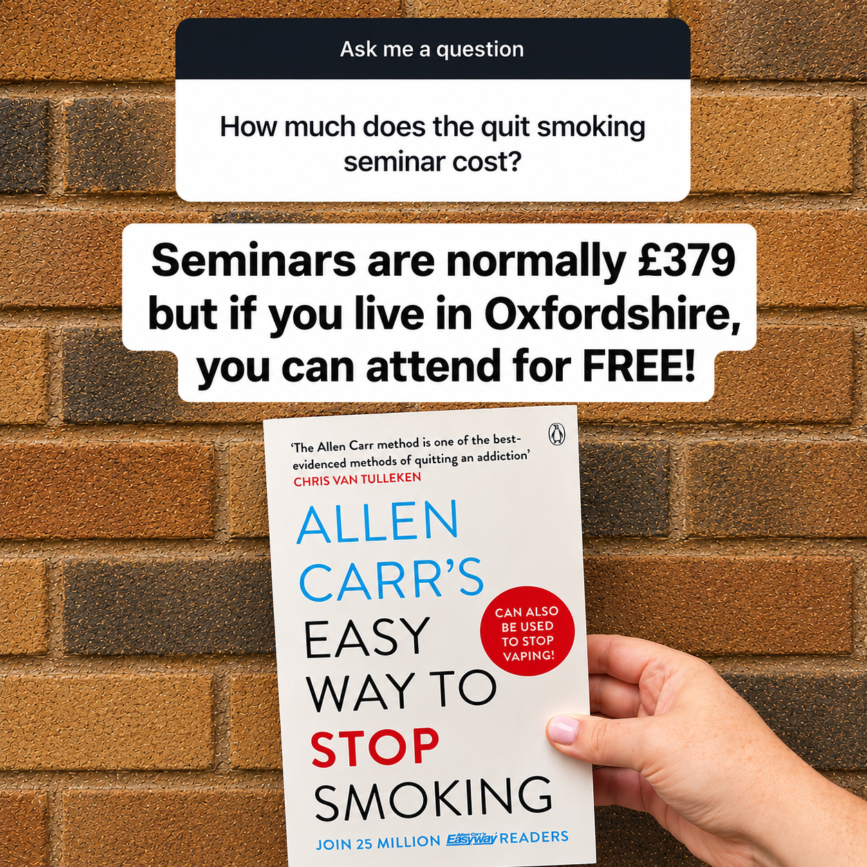 Allen Carr Facebook ad