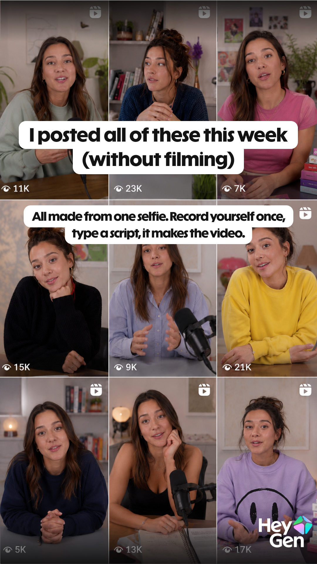 HeyGen Facebook ad: HeyGen: AI Video Generator