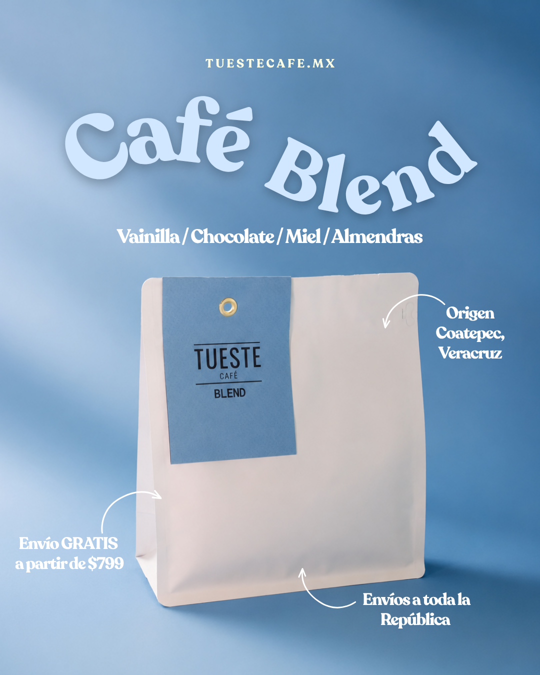 Tueste Café Facebook ad