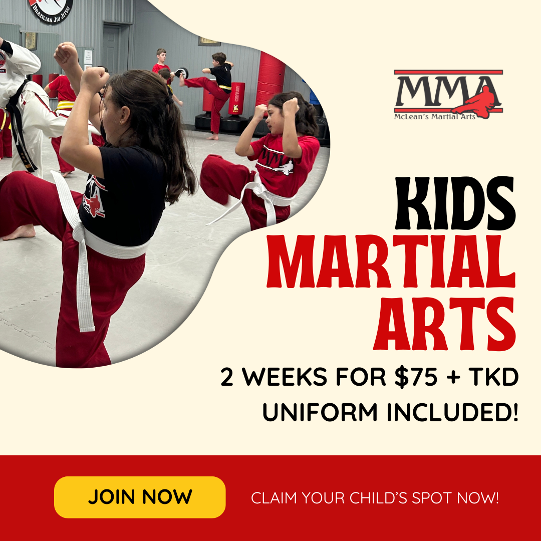 McLean's Martial Arts & Fitness Facebook ad