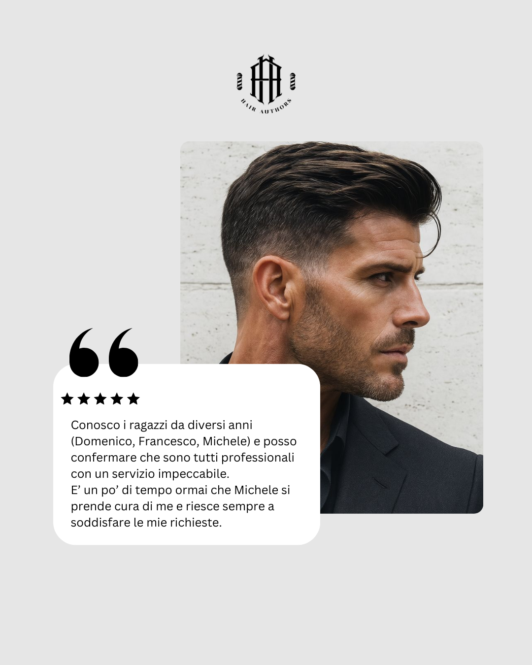 Hair Authors Facebook ad from Nov 25, 2025