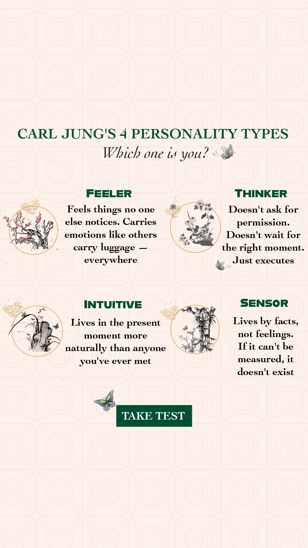 Personality Type Facebook ad