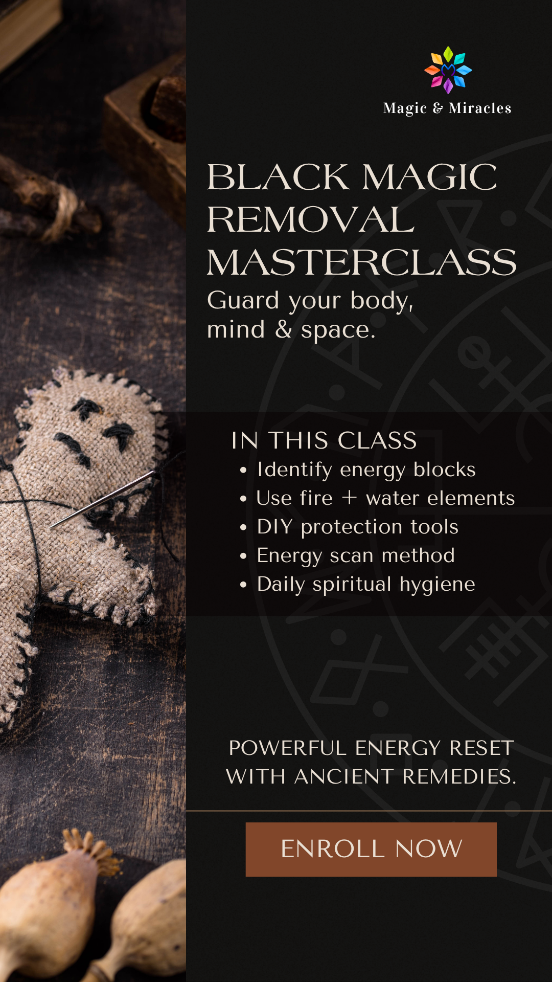 Magic & Miracles Facebook ad from Jul 7, 2025