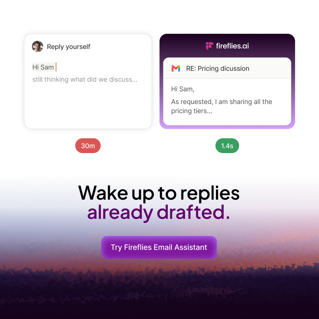 Fireflies.ai Facebook ad