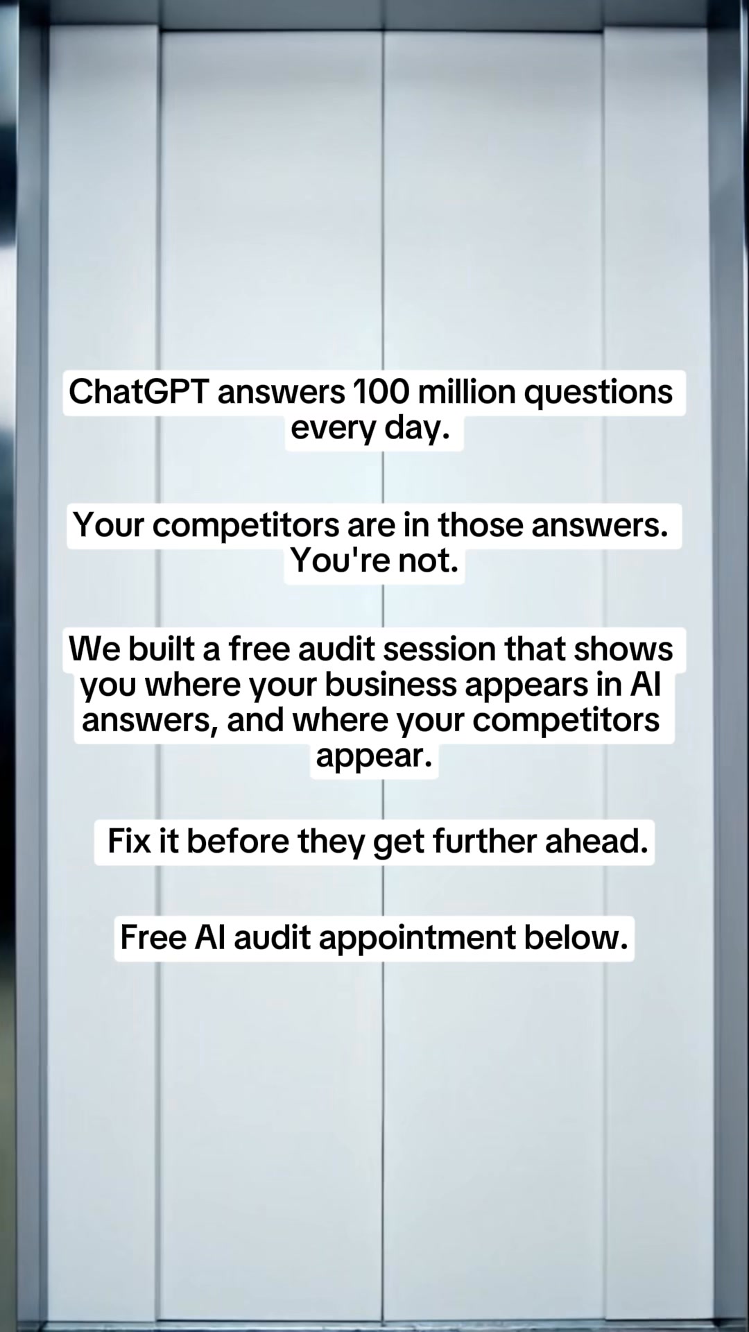 The HOTH Facebook ad: Book Your Free AI Audit Now!