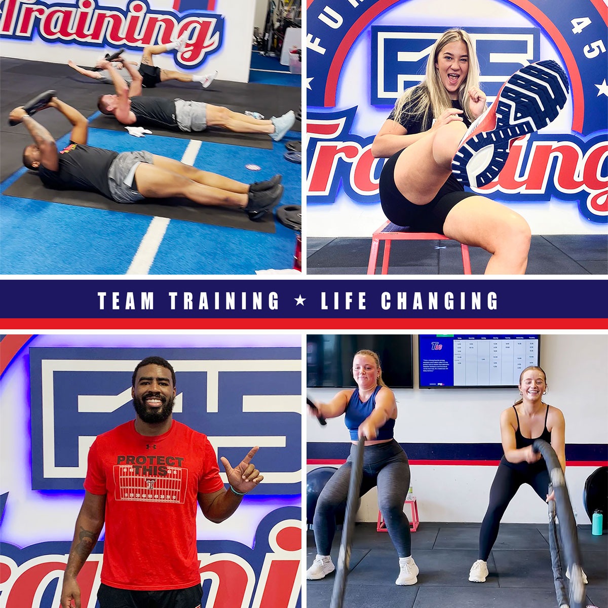 F45 Training West Amarillo Facebook ad: View Our Memberships