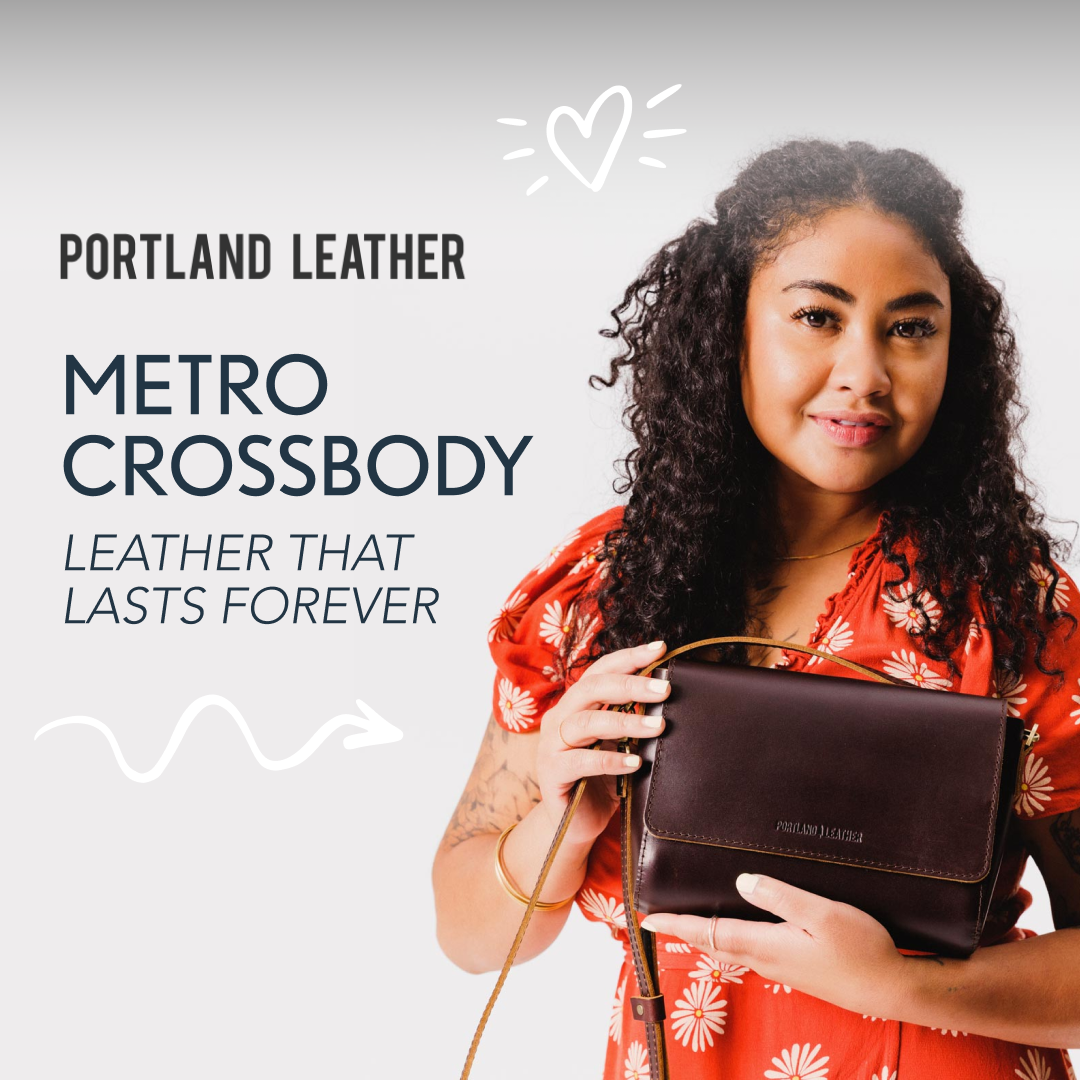 Portland Leather Goods Facebook ad