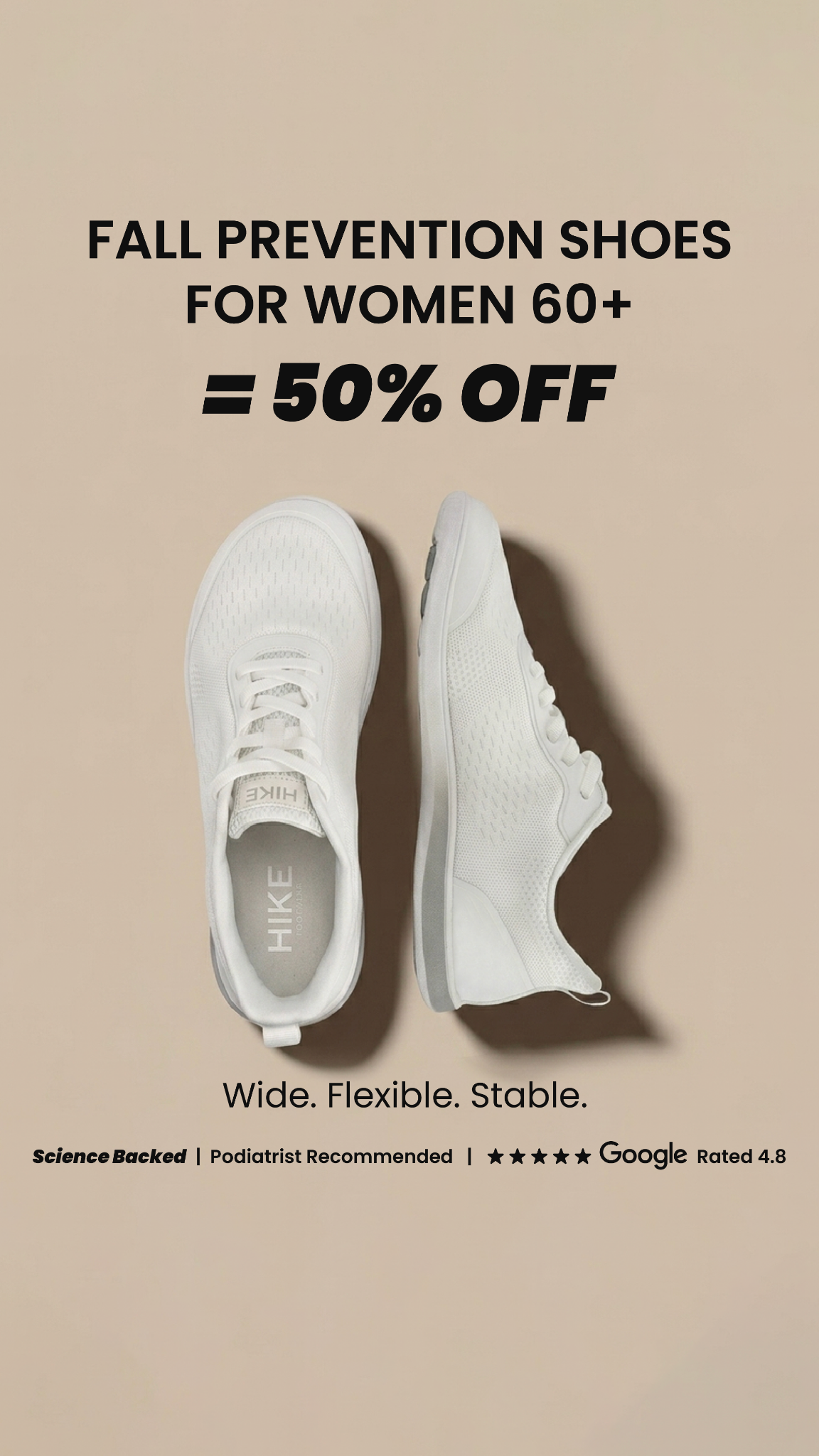 HIKE Footwear Facebook ad