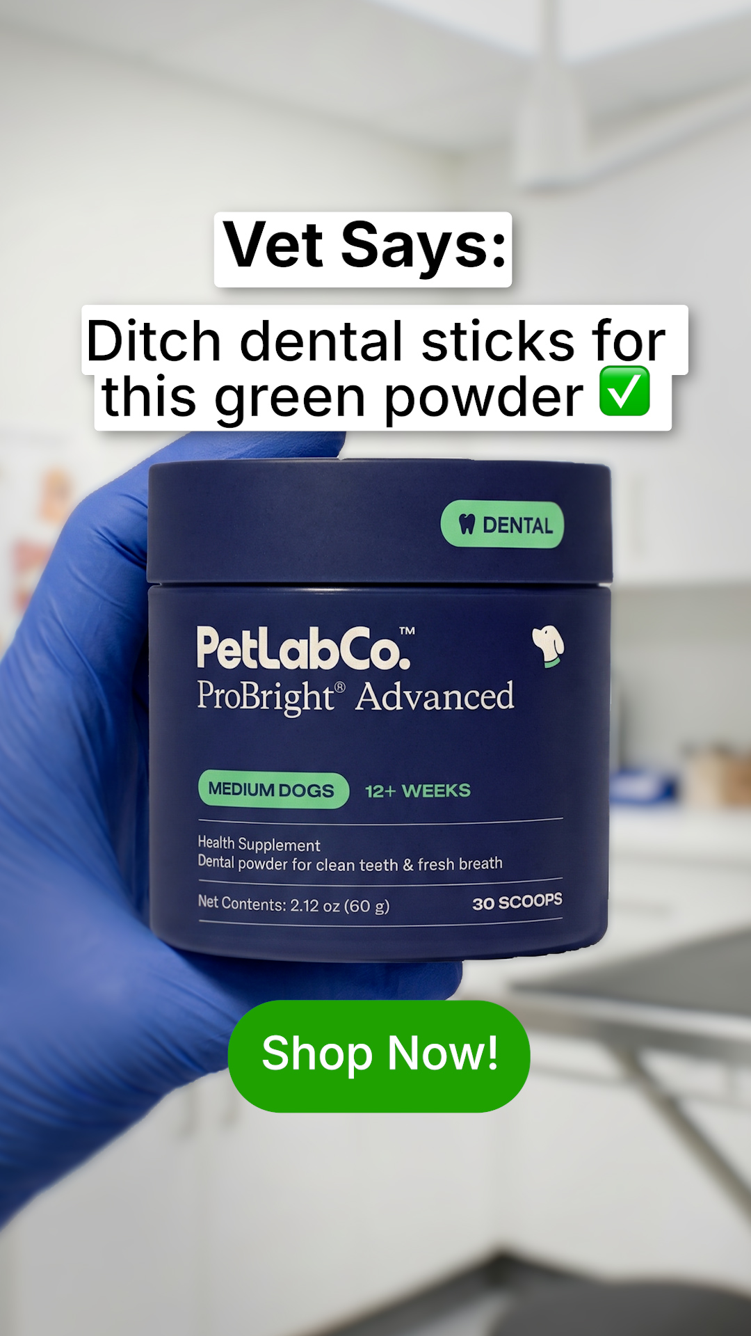 PetLab Co. Facebook ad