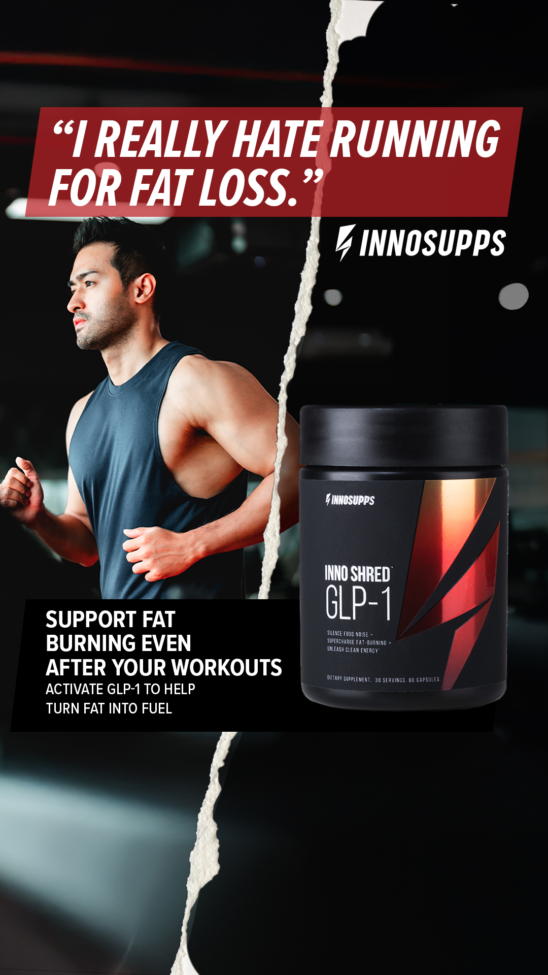 Inno Supps Inno Shred Facebook ad