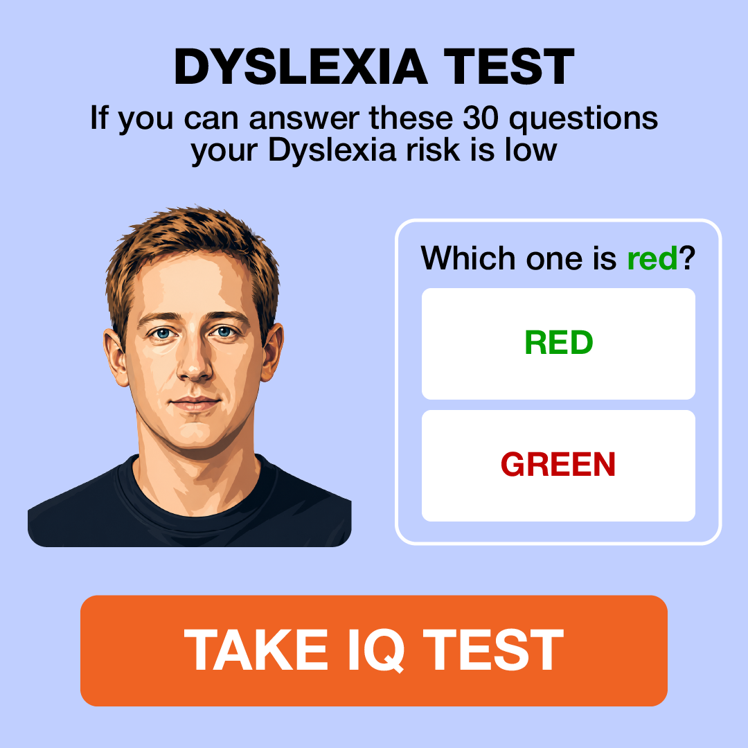 My IQ Facebook ad