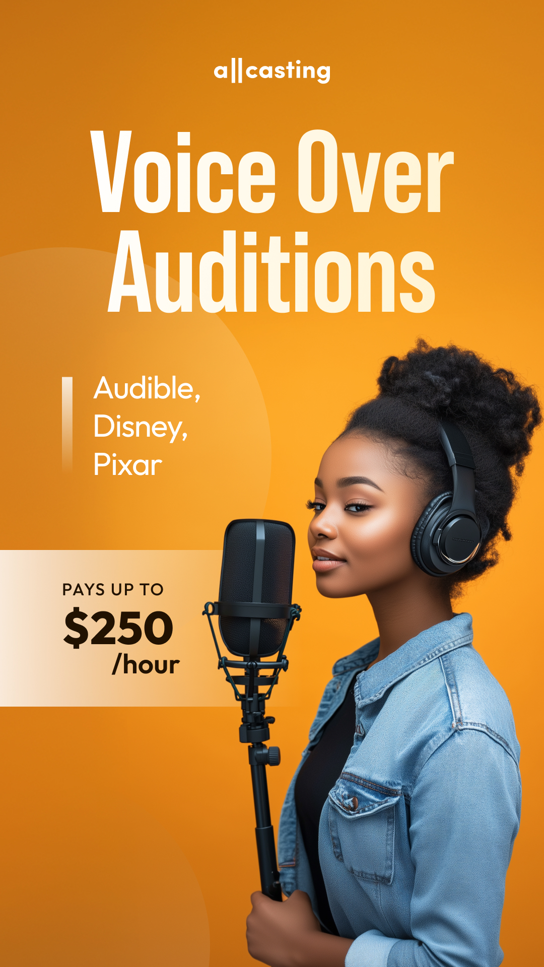 allcasting.com Facebook ad