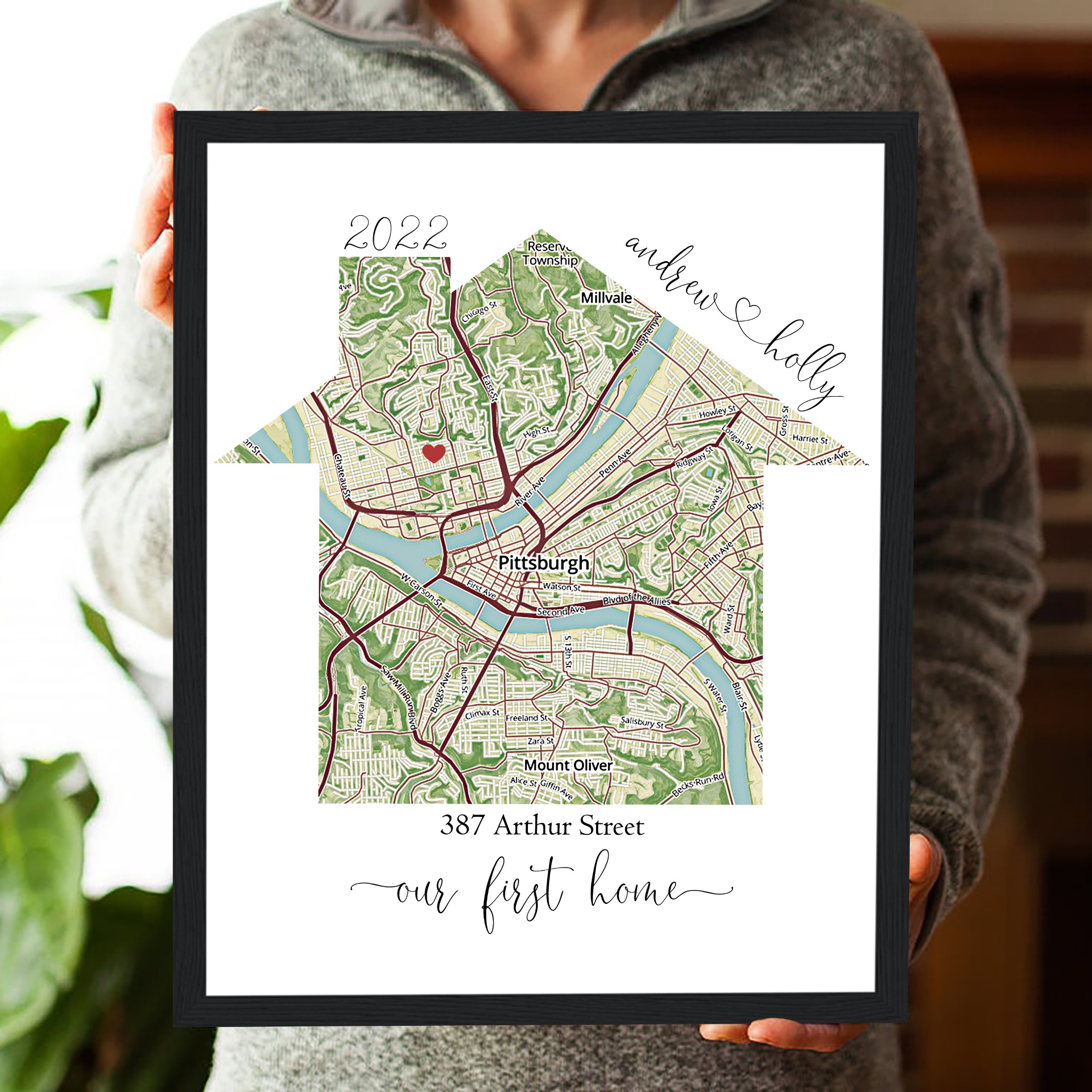Map of Our Life Facebook ad