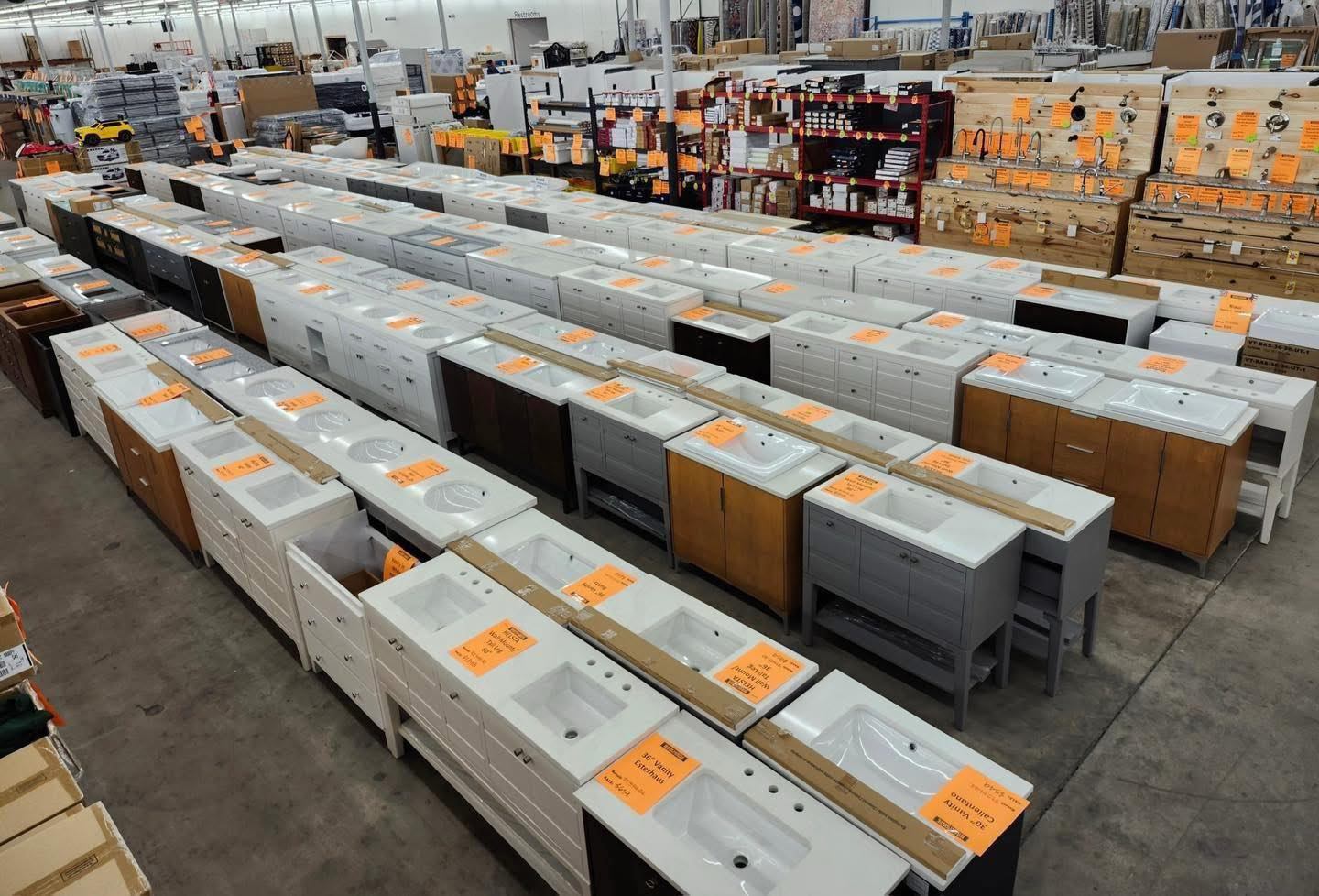 Ottawa Warehouse Bargains Facebook ad: LABOR DAY LIQUIDATION SALE IS LIVE NOW!