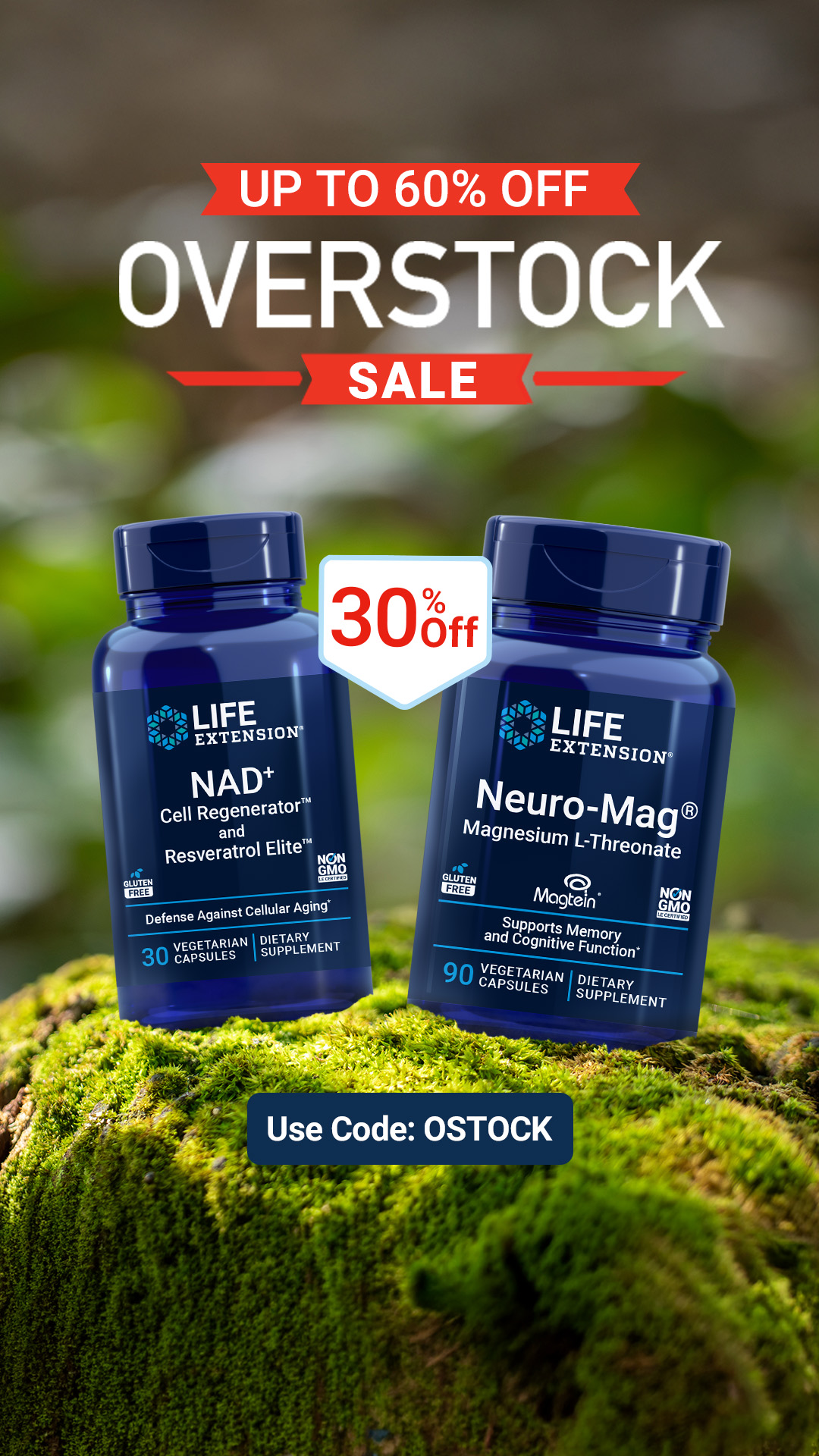 Life Extension Facebook ad