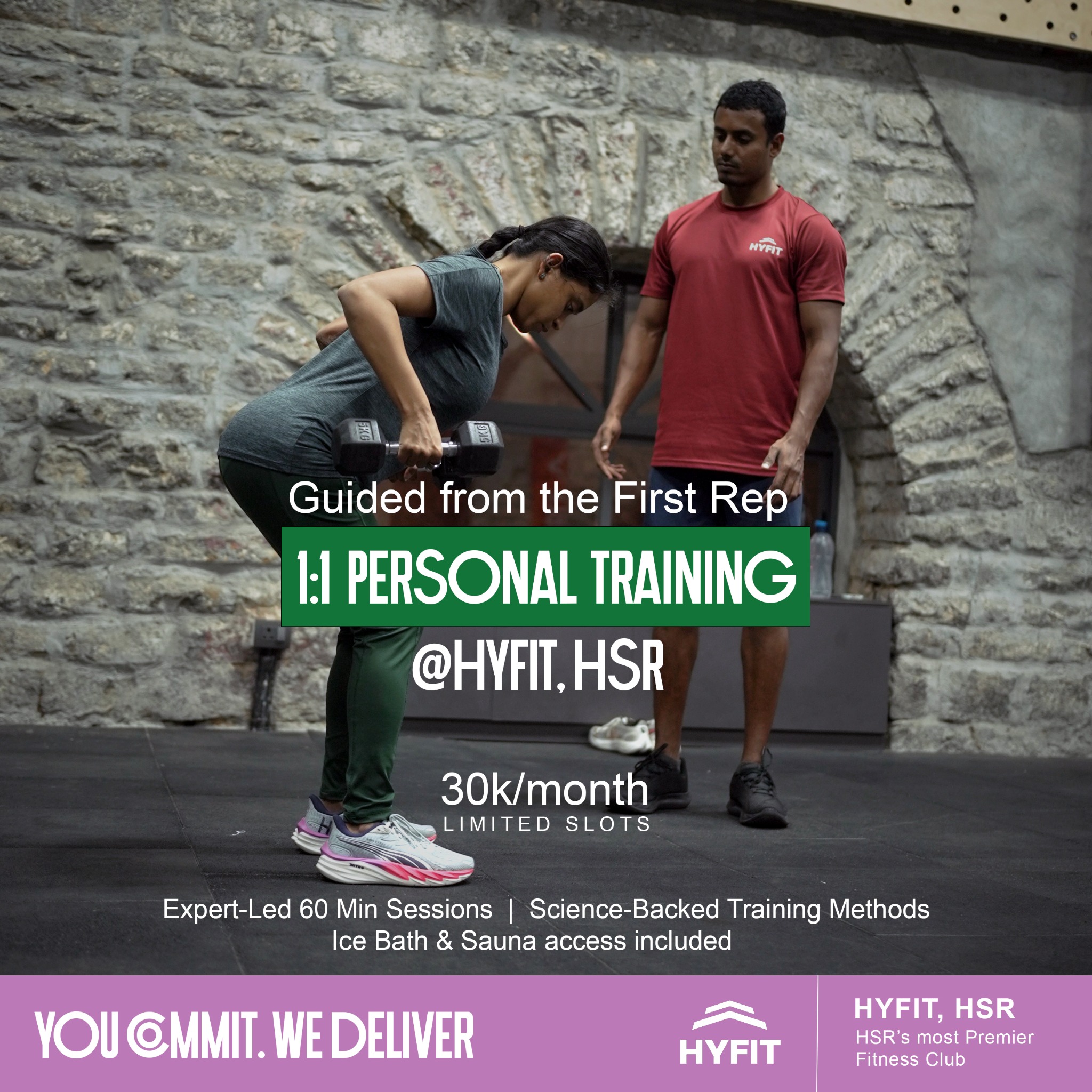 Hyfit Fitness Club Facebook ad: This isn't just a gym membership, it's a…