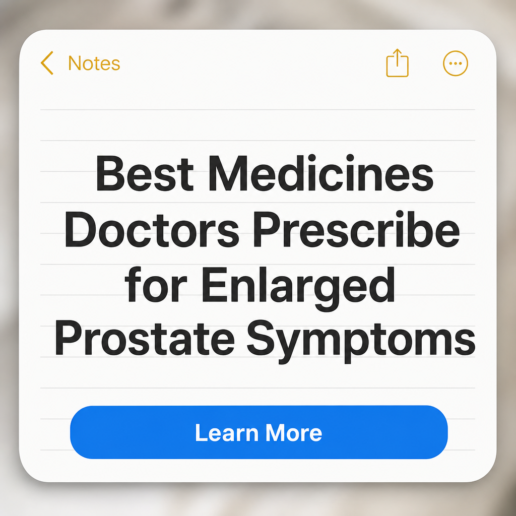 Money Wiz Facebook ad: Best Medicines Doctors Prescribe for Enlarged Prostate…