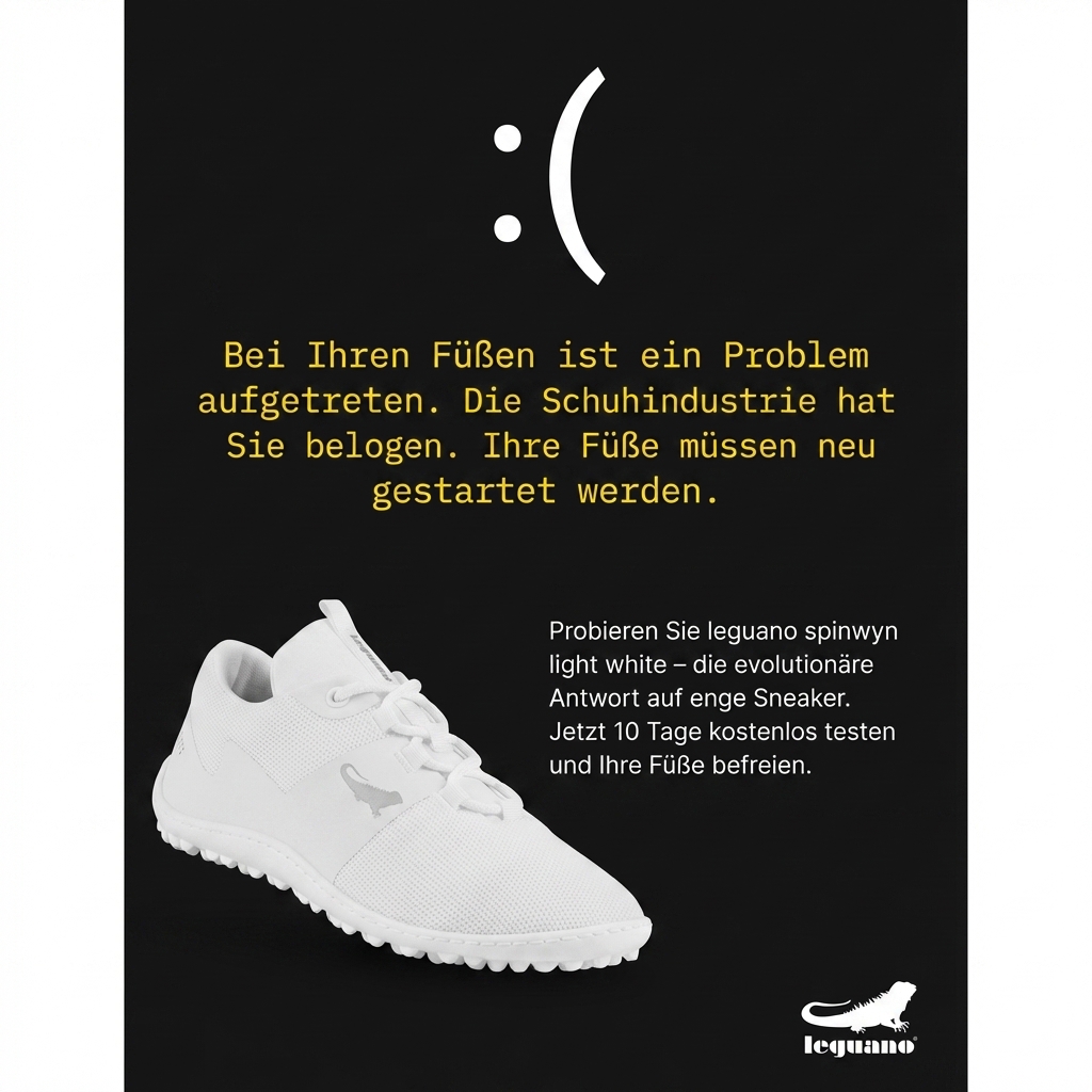 leguano Barfußschuhe Facebook ad