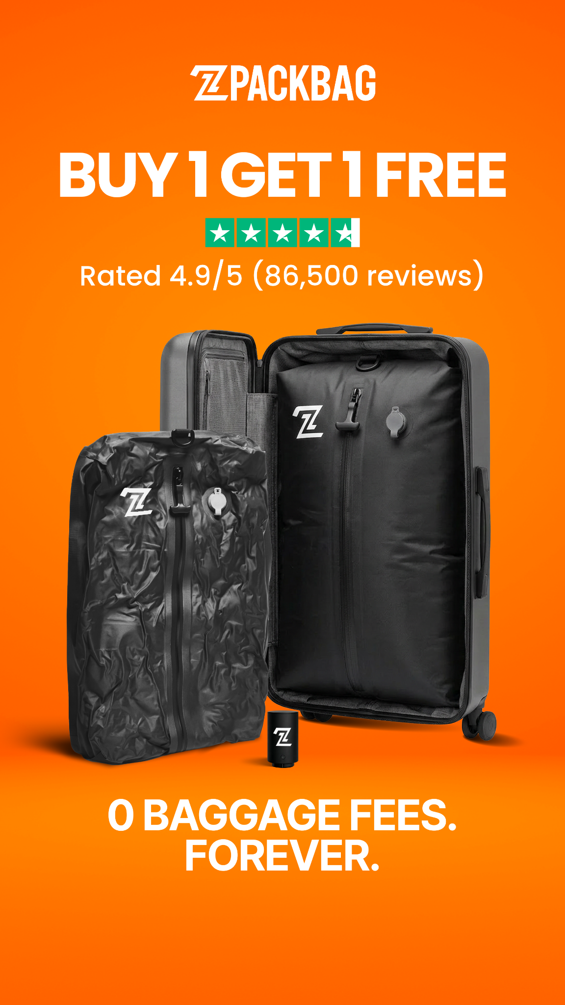 2packbag Facebook ad