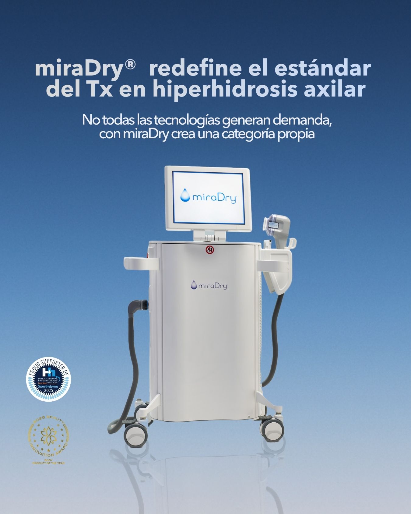 MiraDry Latam Facebook ad
