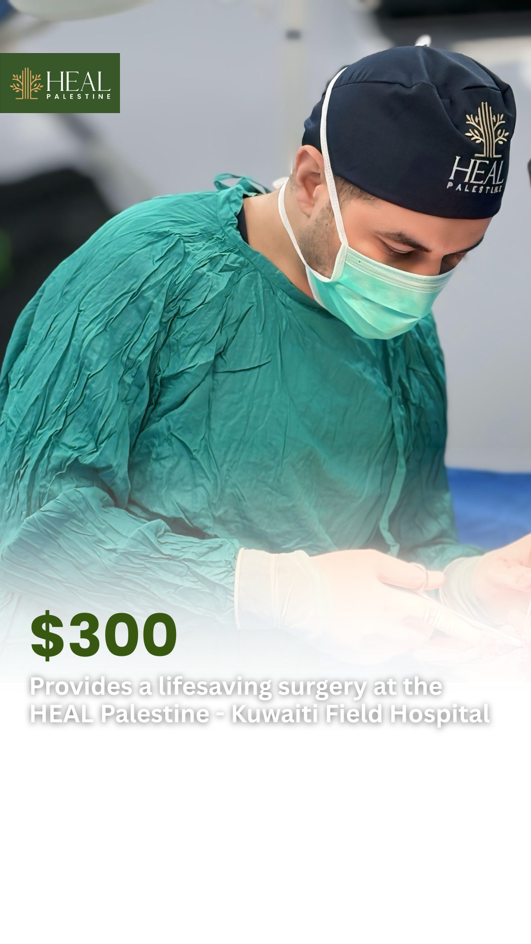 HEAL Palestine Facebook ad from Dec 4, 2025