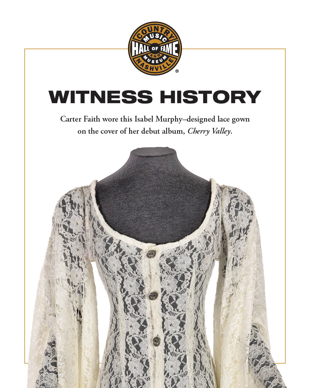 Country Music Hall of Fame and Museum Facebook ad from Jun 4, 2026