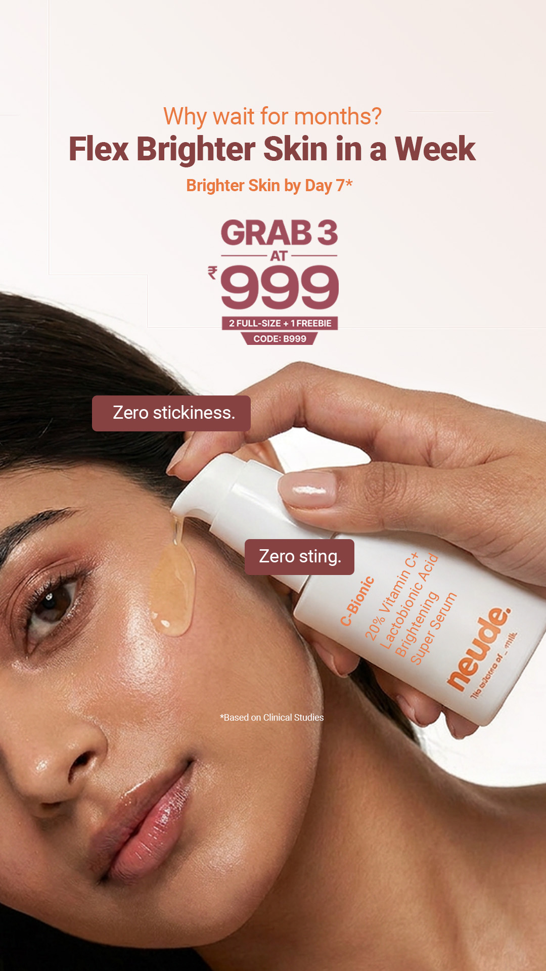 Neude Skin Facebook ad