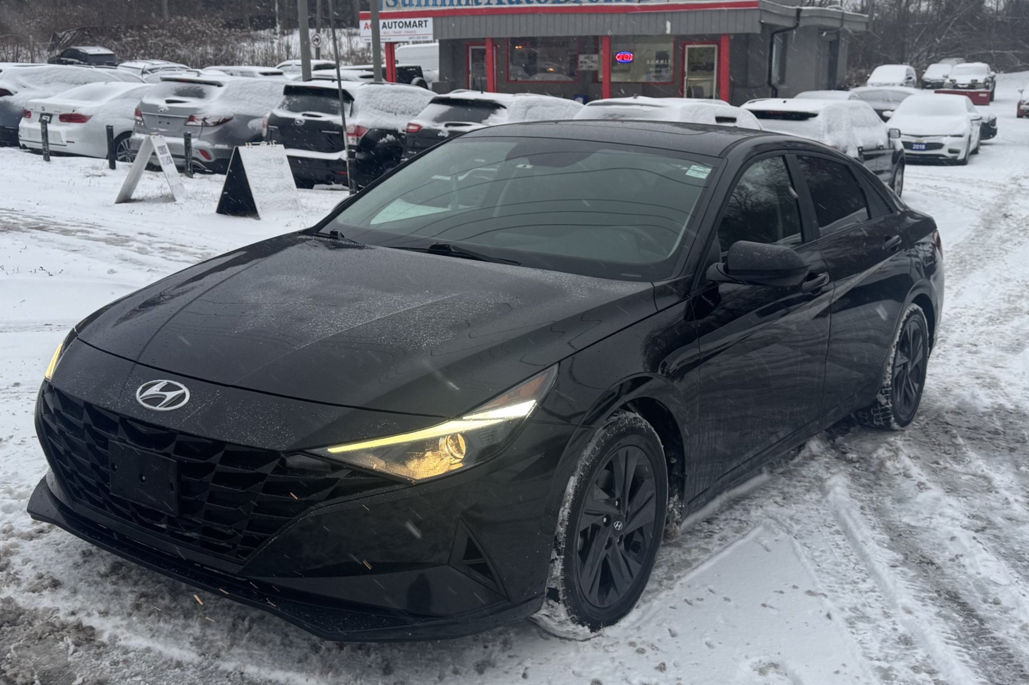 Summit AutoBrokers Facebook ad: 2021 Hyundai Elantra Preferred IVT w/Sun & Tech Package