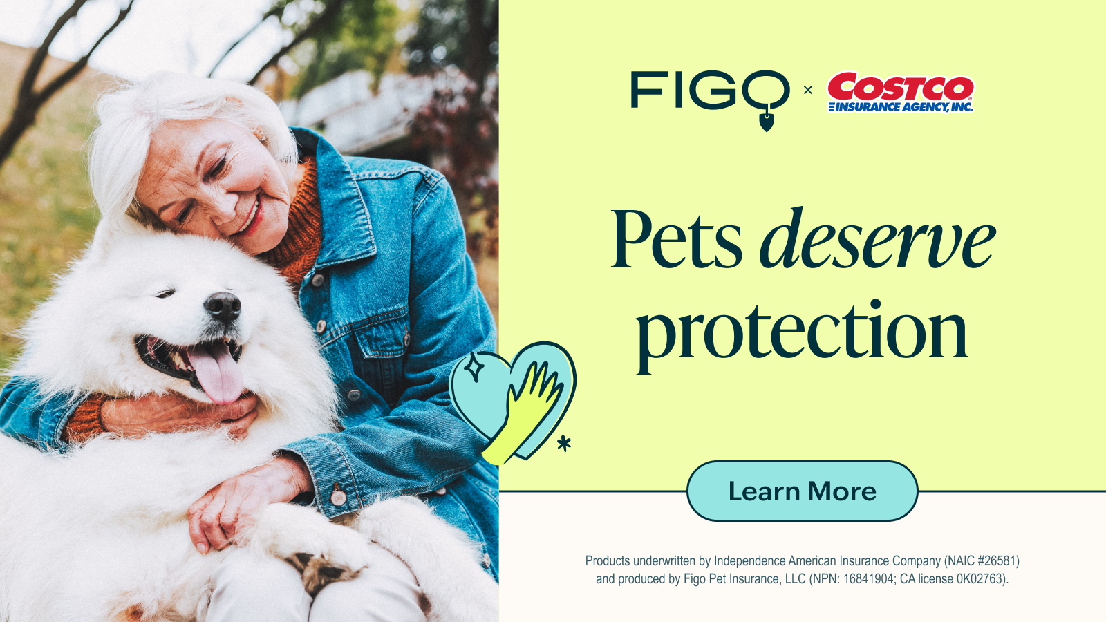 Figo Pet Insurance Facebook ad