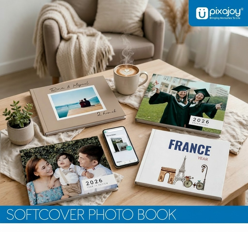 Pixajoy Photobook Facebook ad: From RM15 + Free Shipping*