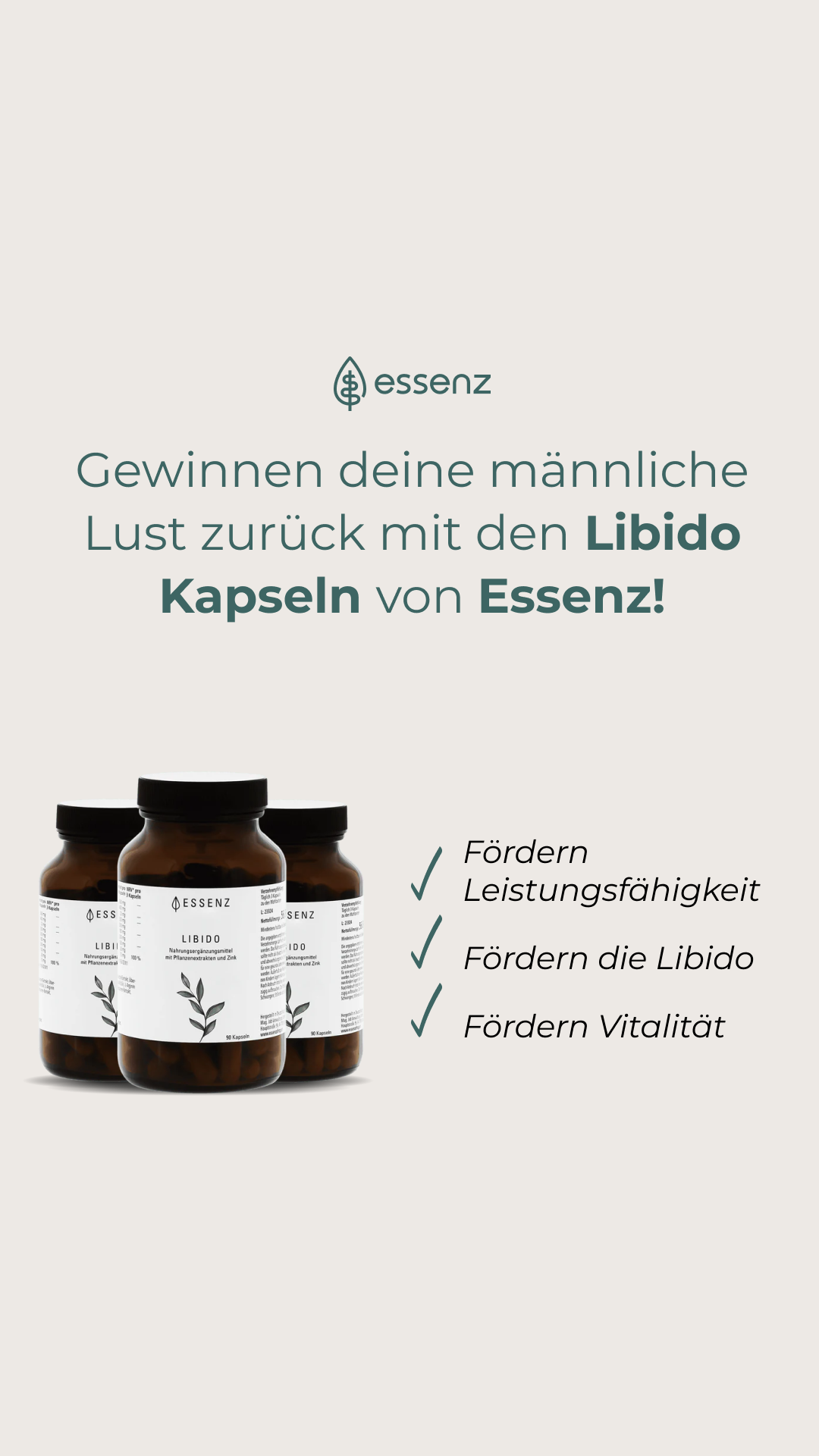 Essenz Nutrition Facebook ad