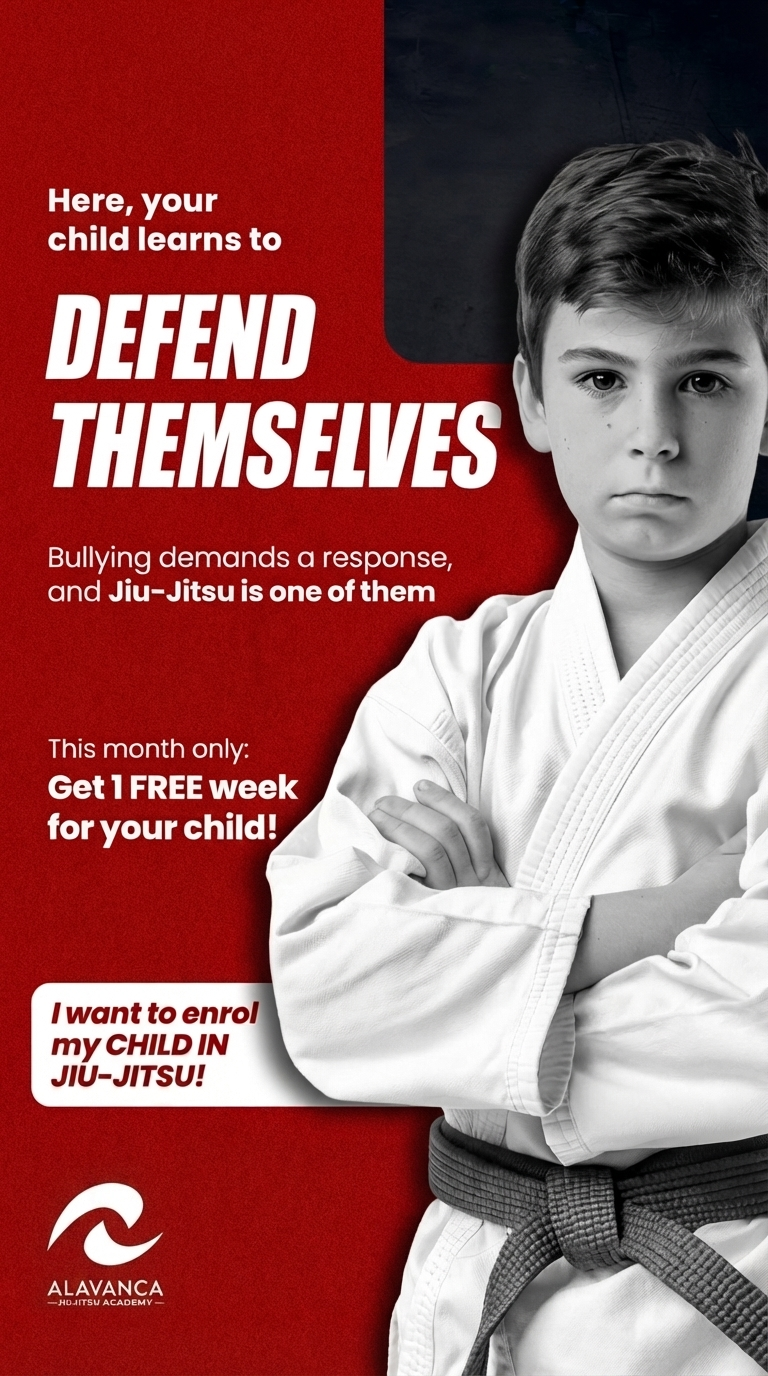Alavanca JiuJitsu Academy Facebook ad from Apr 14, 2026